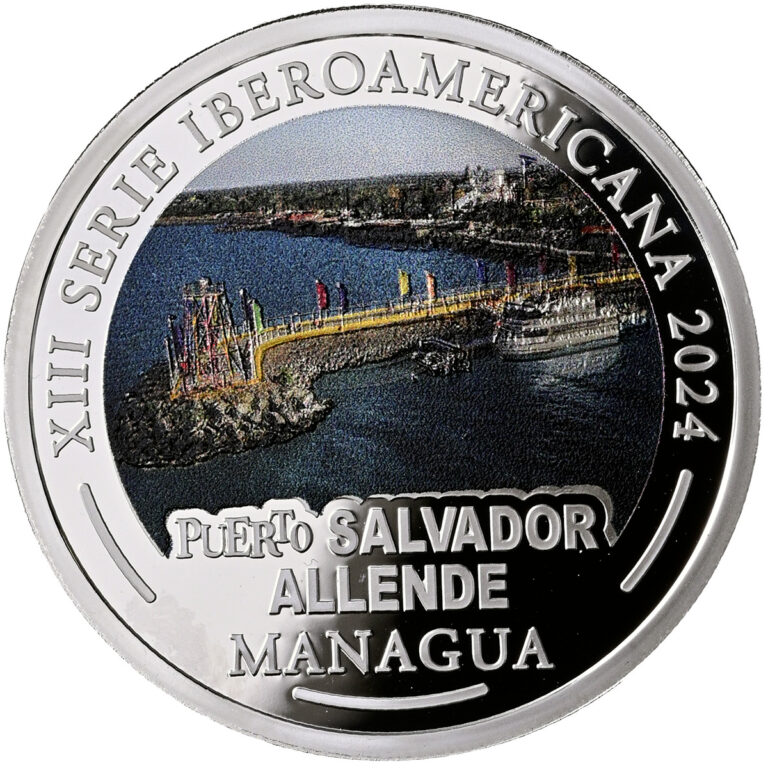 Read more about the article Nicaragua 10 Cordobas 2024 Ibero-America Capitals Managua Silver Coin