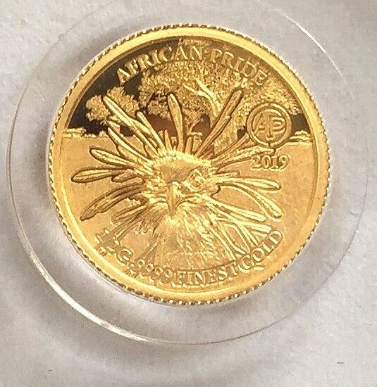 Read more about the article Senegal 2019 Pheasant 250 Francs Gold Coin Proof