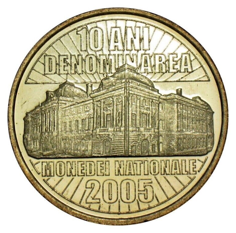 Read more about the article Romania 50 bani coin 2015 UNC from roll 10 yrs of Demonetisation National Bank