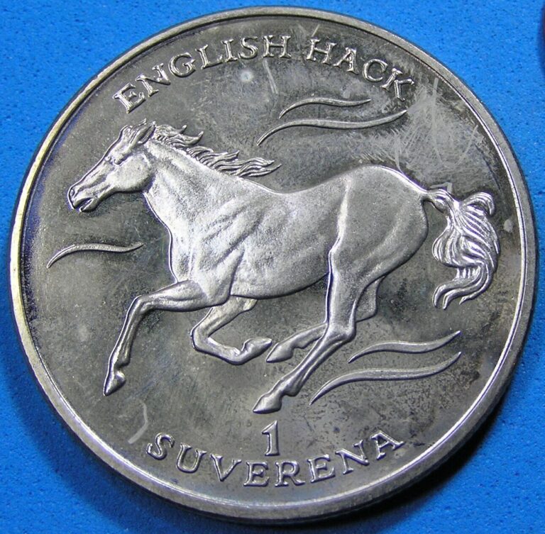 Read more about the article Bosnia and Herzegovina 1 Suverena Coin 1995 English Hack Horse  Combined S/H