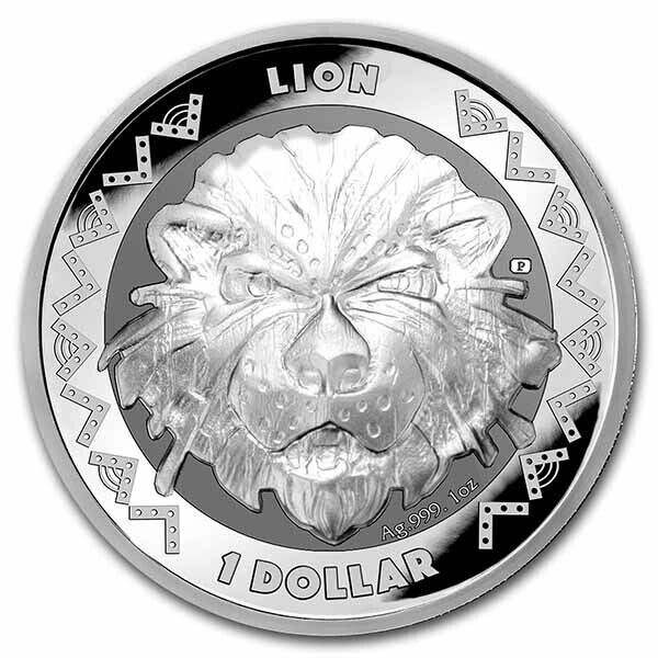 Read more about the article 2022 Sierra Leone Big 5 Series: Lion 1oz .999 Silver Coin