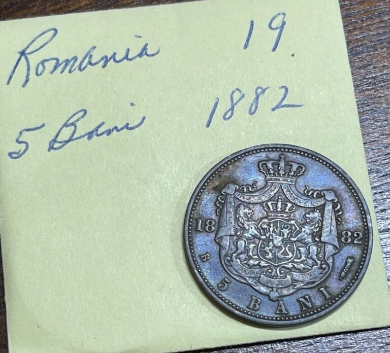 Read more about the article 1882 Romania 5 Bani Coin