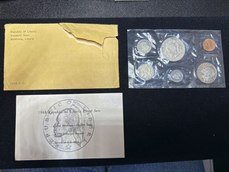 Read more about the article 1968 Republic of Liberia Proof Set