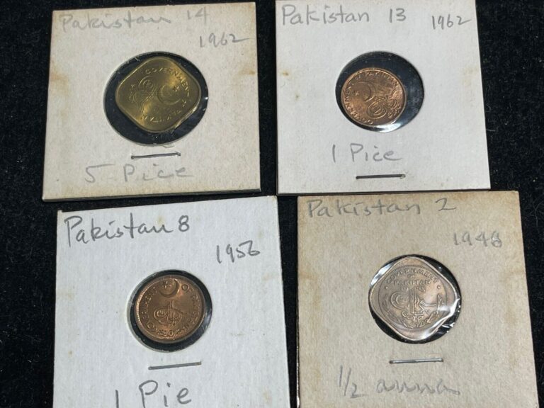 Read more about the article Assorted Pakistan 4 Coins Lot