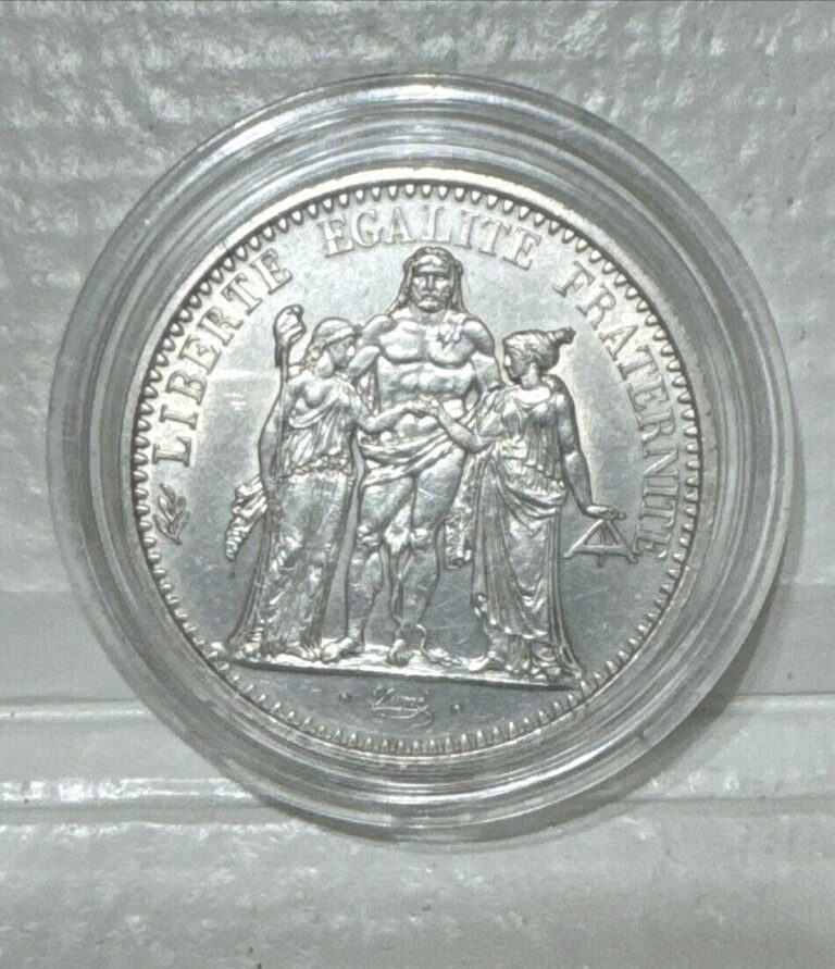 Read more about the article 1965  FRANCE 1 oz SILVER 10 FRANCS UNCIRCULATED