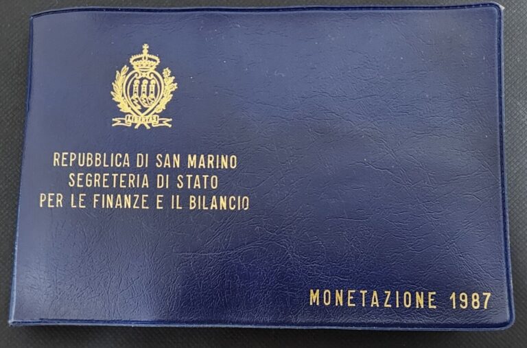 Read more about the article SAN MARINO 🇸🇲 1987 LIRE MINT SET (READ DESCRIPTION / SET CONTAINS SILVER COIN)