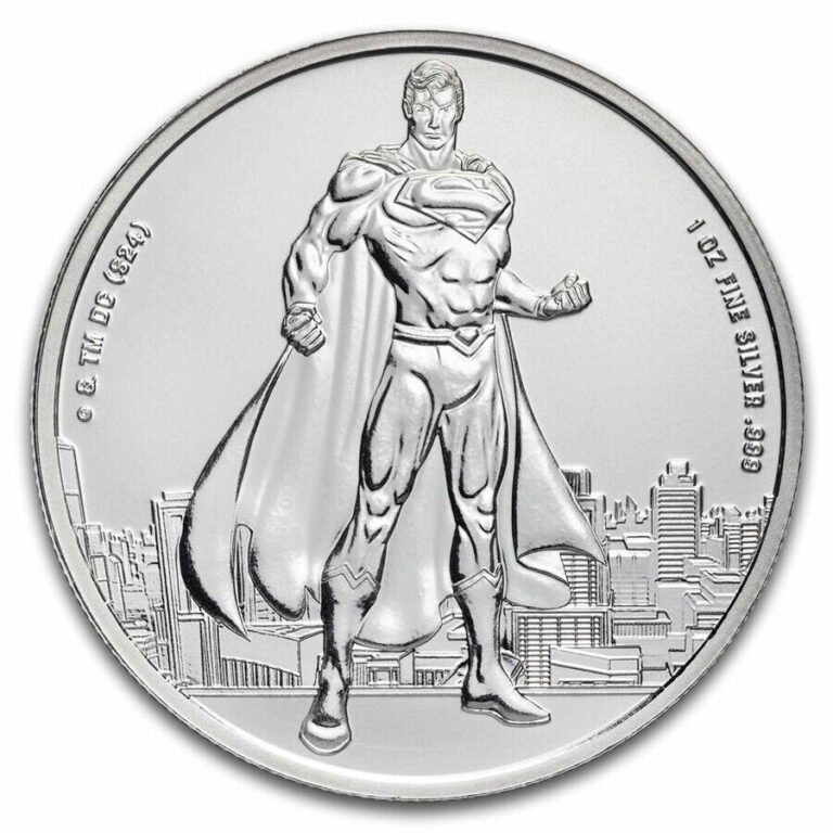 Read more about the article 2024 Samoa 1 oz Silver DC Comics Superman BU