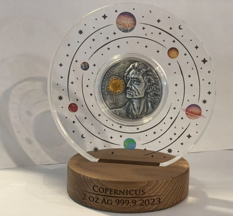 Read more about the article COPERNICUS Nicolaus 2 Oz Silver Antique Coin 10 Euro Malta 2023 – Germania Mint