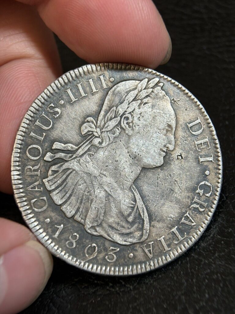 Read more about the article 1803 PTS PJ Bolivia 8 Reales Silver Coin