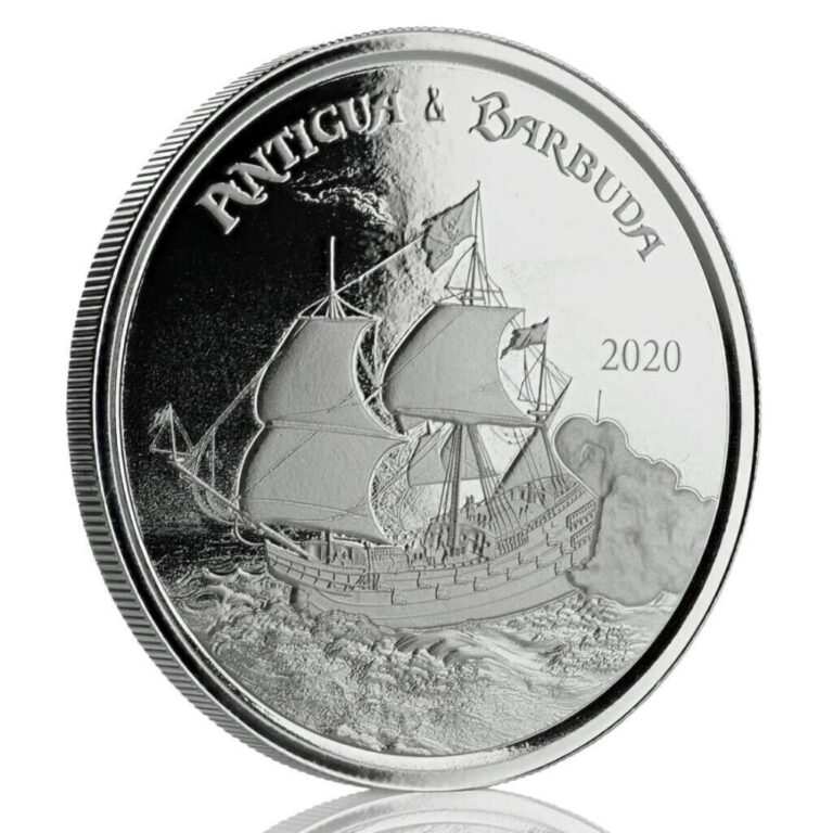 Read more about the article 2020 1 oz Antigua and Barbuda Rum Runner .999 Silver Coin