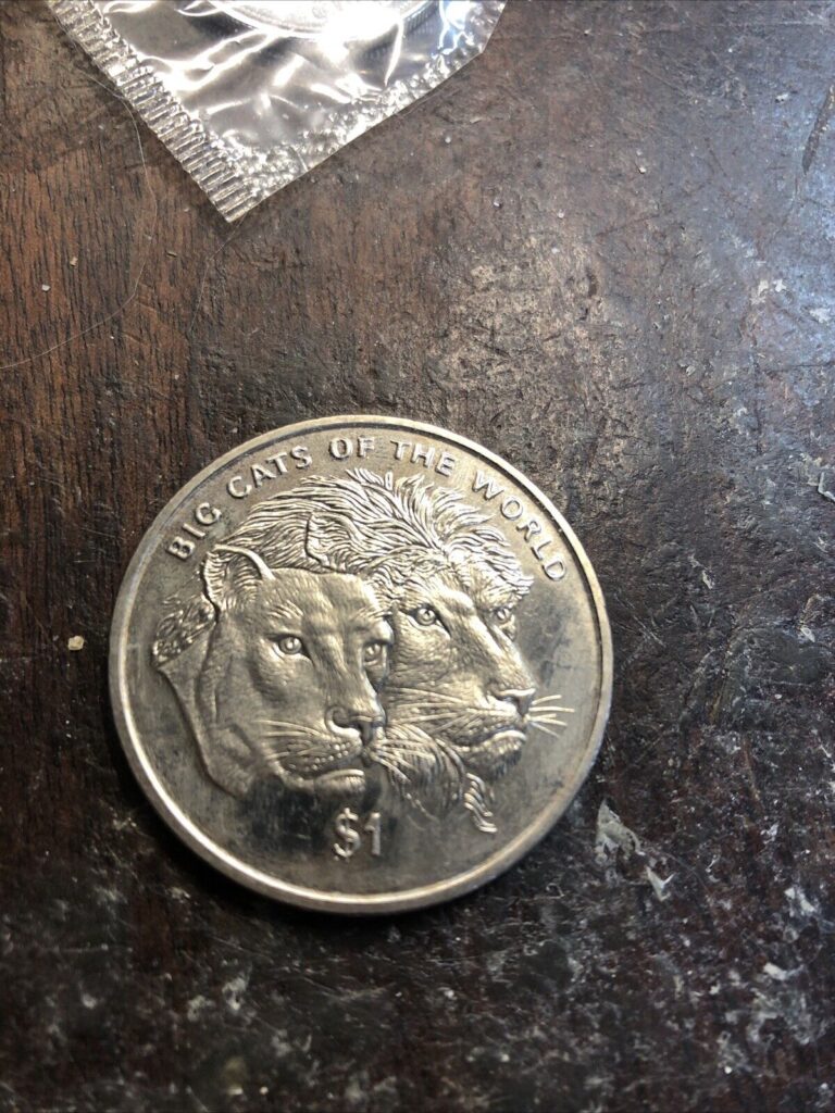 Read more about the article Sierra Leone 1 Dollar 2001 Coin Big Cats Of The World
