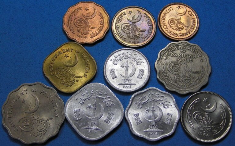 Read more about the article Pakistan Lot of 10 Different Coins 1950 to 1974 UNC and Circ  Combined Shipping