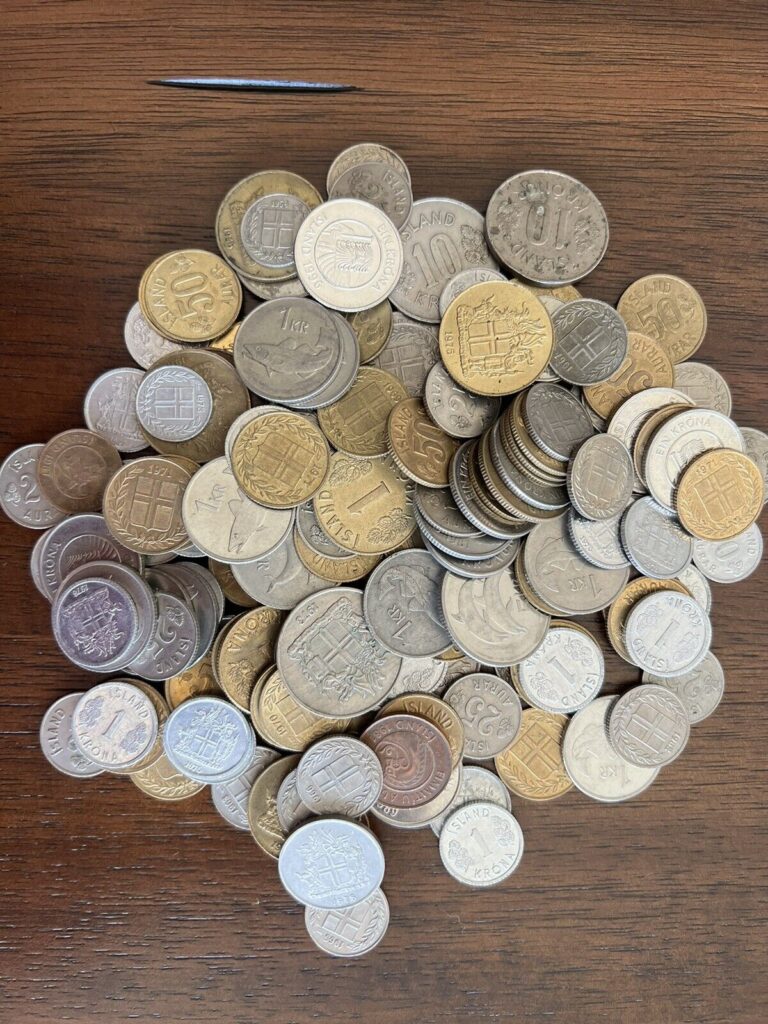 Read more about the article Collection of 150 Iceland Coins 🇮🇸 World Foreign Coin Lot Exactly What You See