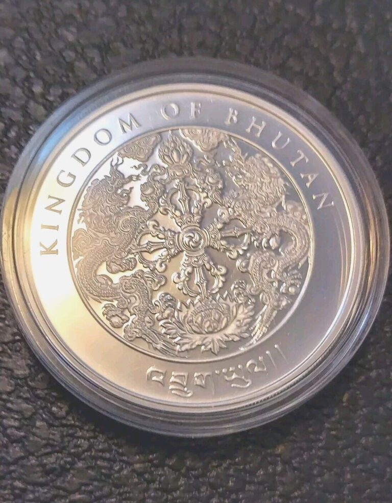 Read more about the article 2019 KINGDOM OF BHUTAN – 1 oz  Year of the Boar Coin .999  Fine Silver