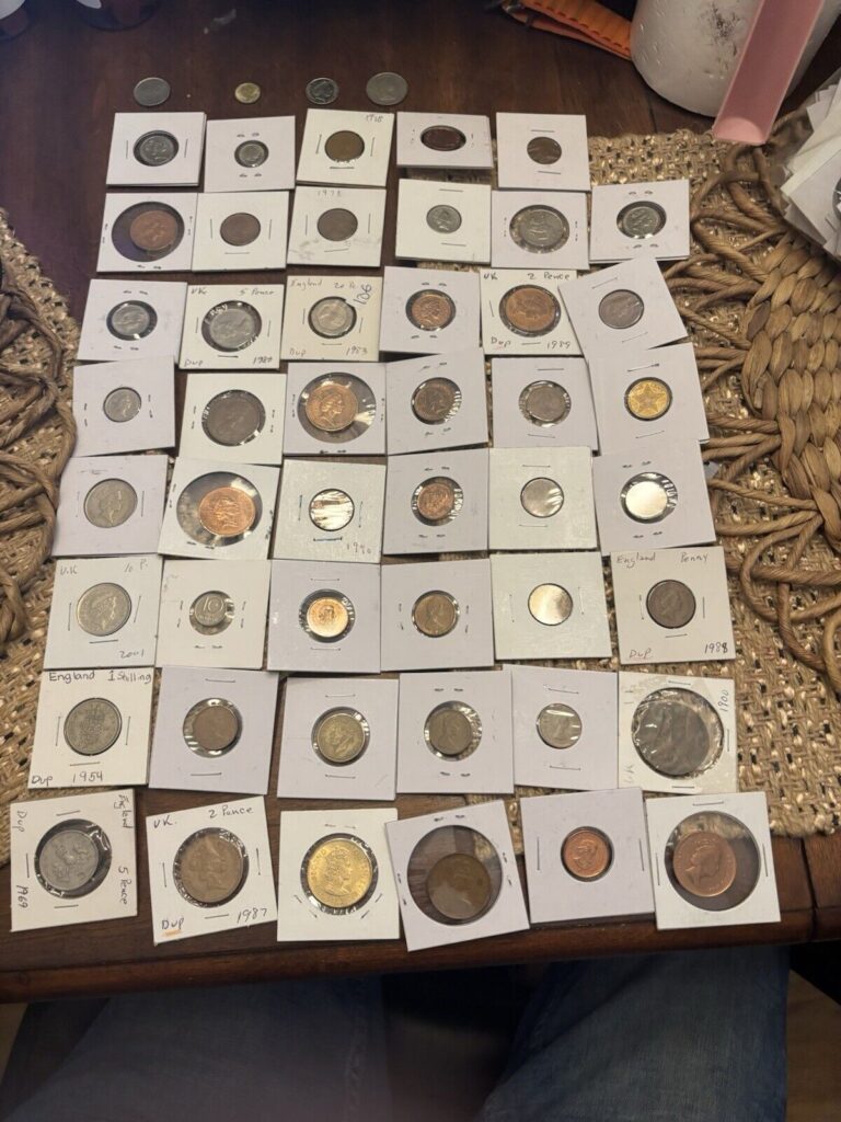 Read more about the article Various Uk England Canada Jamaica Coins Schilling Pence Etc Various Years