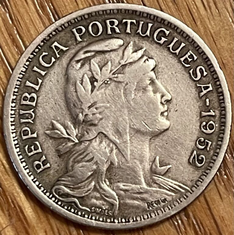 Read more about the article Portugal 50 Centavos Coin  1952 – Combined Shipping OK