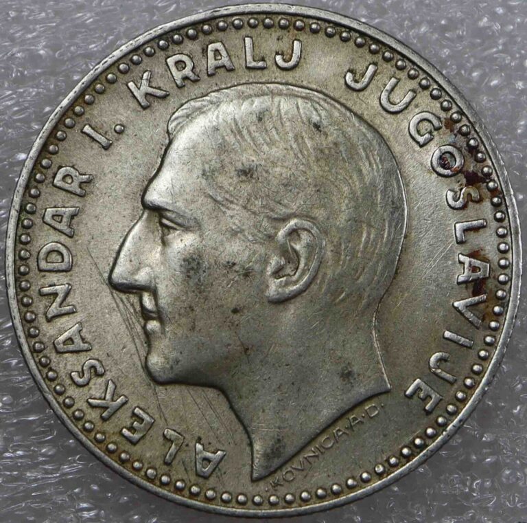 Read more about the article Yugoslavia Kingdom 20 Dinara 1931 King Aleksandar I Silver coin [1221