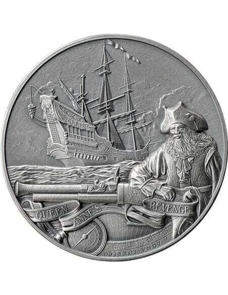 Read more about the article 2023 Barbados $5 Queen Anne’s Revenge Captains of Fortune 2 oz Silver Coin