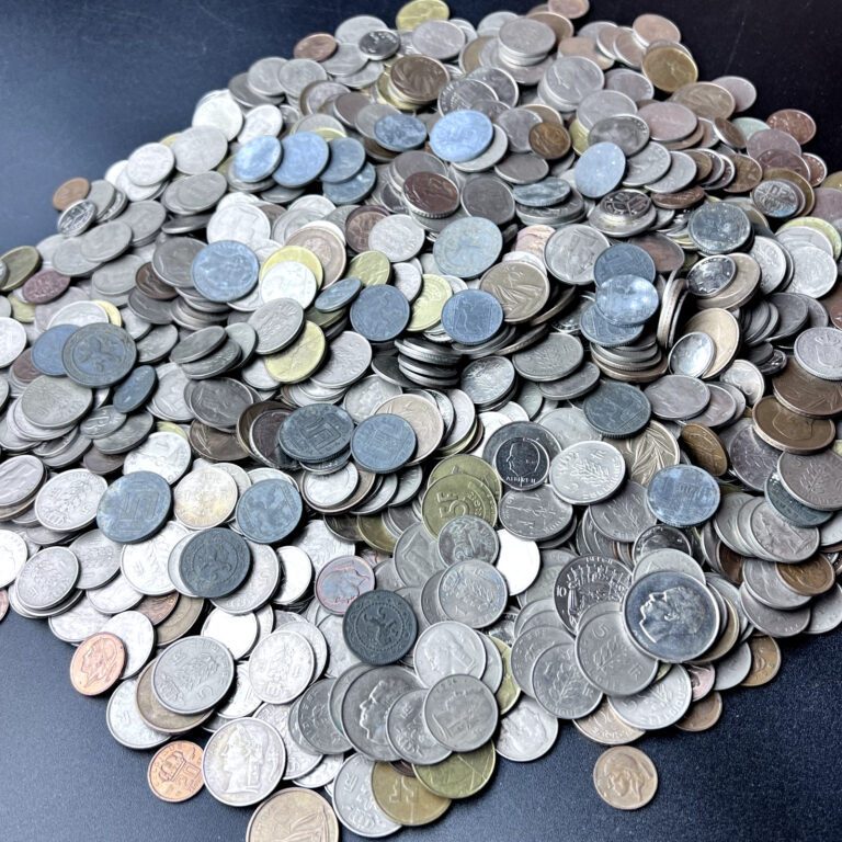 Read more about the article Belgian Coins 2.5 KG Bulk Lot of ~550 Coins from Belgium 🇧🇪 Free Shipping!