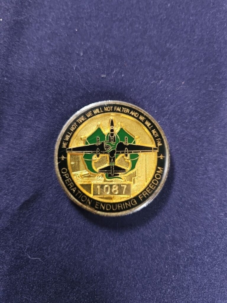 Read more about the article 99th Exp Reconnaissance Sq U2 Spy UAE ser#1087 Air Force Challenge Coin