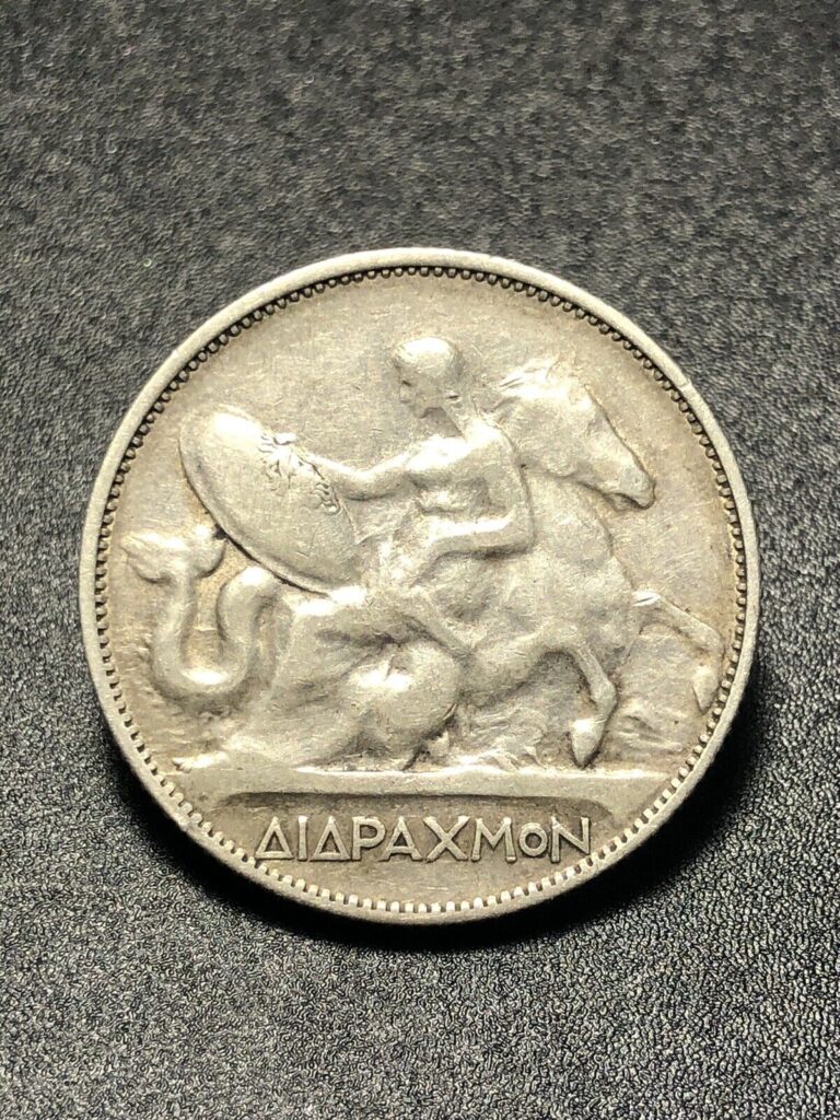 Read more about the article 1911 Greece 2 Drachmai Better Silver Coin – See Description