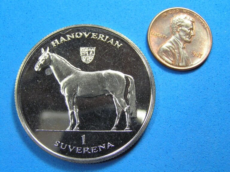 Read more about the article Bosnia and Herzegovina 1 Suverena Coin 1996 BU  Horse  Free S/H after 1st item