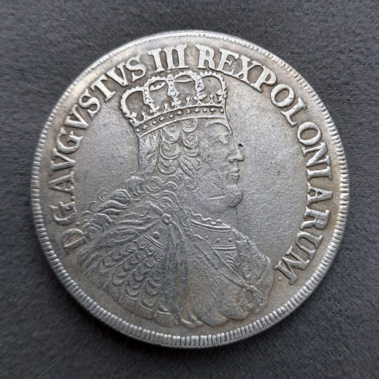 Read more about the article 1/2 Thaler 1753 August III Poland Lithuania Commonwealth Coin