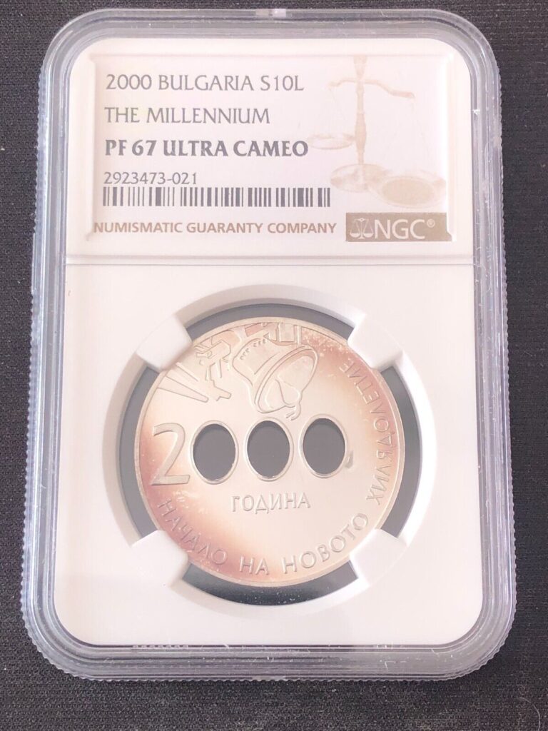 Read more about the article Bulgaria 10 Leva 2000 NGC PF67 Ultra Cameo  Beginning of the New Millennium