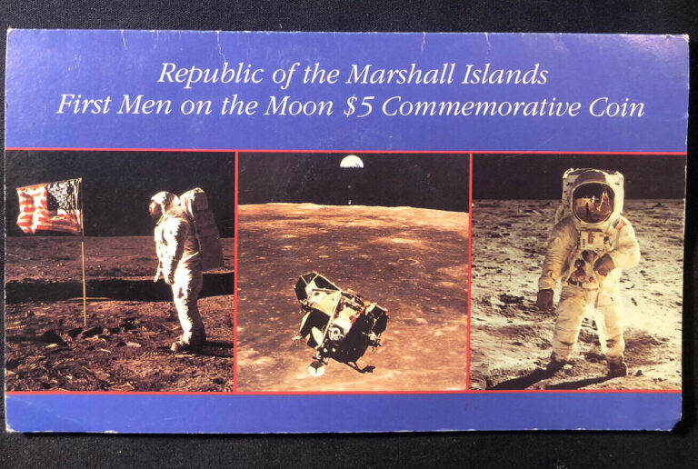 Read more about the article Republic Of Marshall Island 1989 First Men On The Moon Commemorative Coin