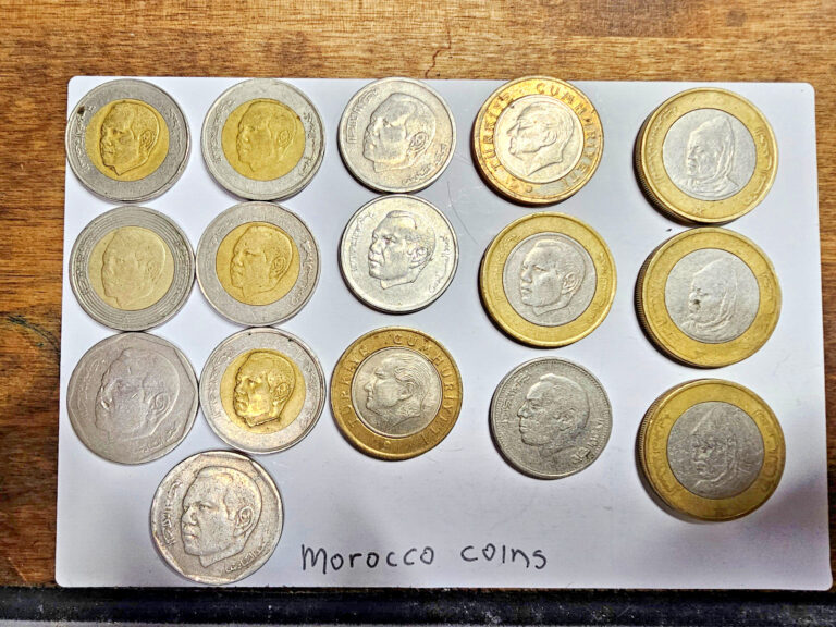 Read more about the article Lot of 16 Morocco Coins various years and denominations