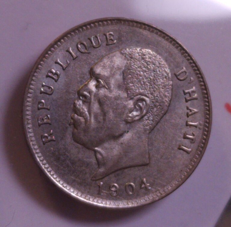 Read more about the article 1904 Haiti 5 Centimes BU