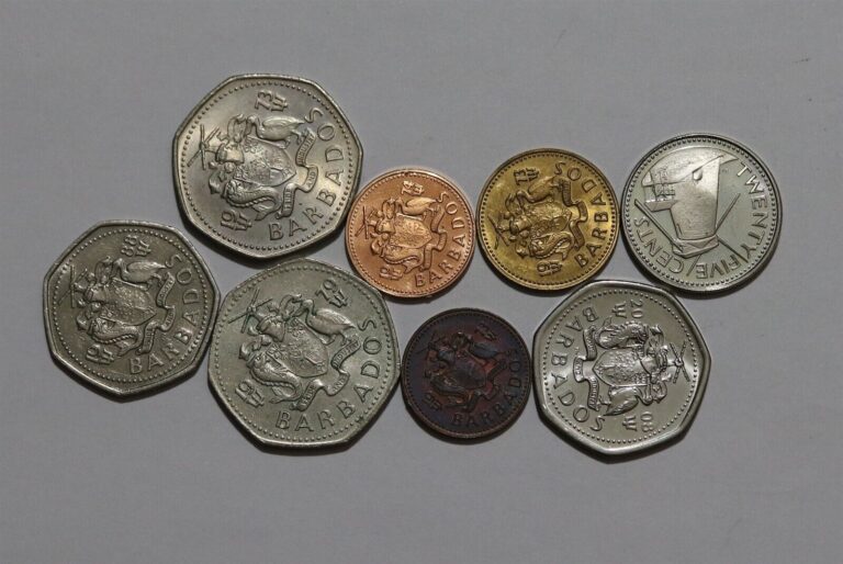 Read more about the article BARBADOS – 8 COINS LOT B49 #1522