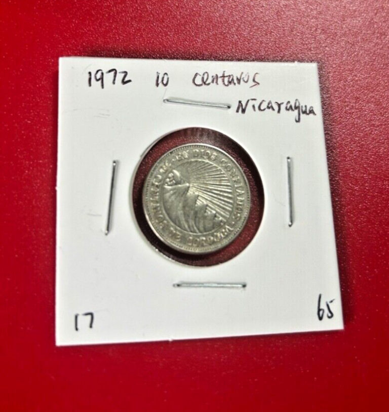 Read more about the article 1972 Nicaragua 10 Centavos Coin – Nice World Coin !!!