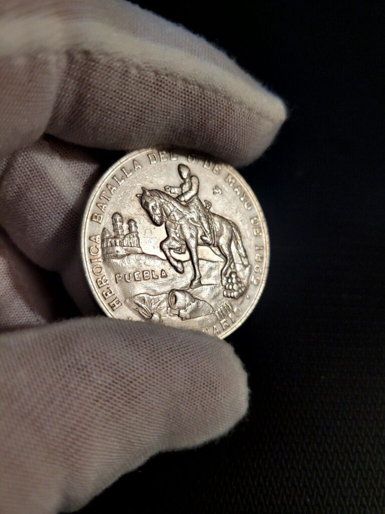 Read more about the article 1862 Mexico Coin Heroica Batalla del 5 De Mayo Centenario