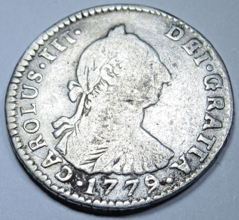 Read more about the article 1779/8 Overdate Mint Error Spanish Bolivia Silver 1 Reales 1700’s Pirate Coin