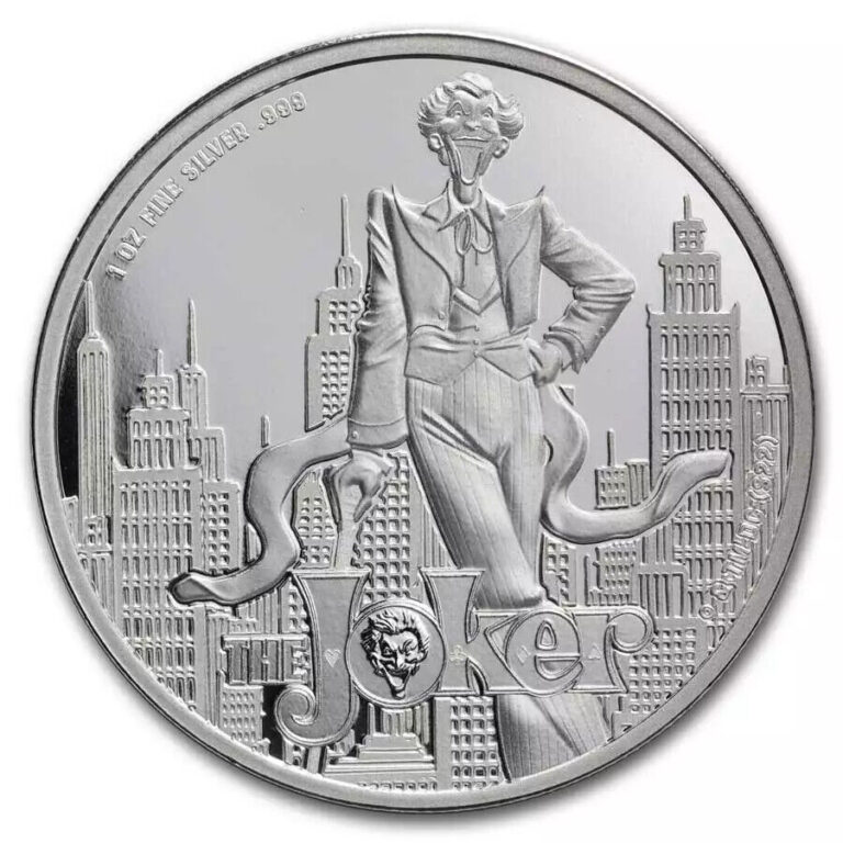 Read more about the article 2024 Samoa 1 oz Silver DC Comics The Joker (BU)