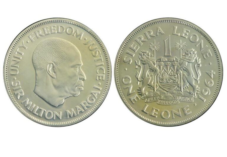 Read more about the article Sierra Leone 1964 1 Leone (Crown) Proof Coin KM21 – Brilliant Uncirculated!
