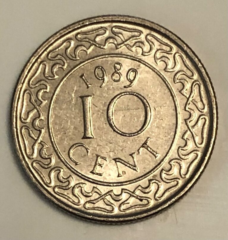 Read more about the article 1989 Suriname 10 cent coin Surinam