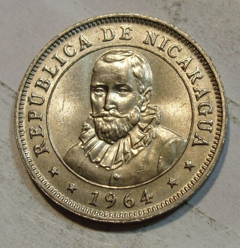 Read more about the article 1964 Nicaragua 10 Centavos.  High Grade