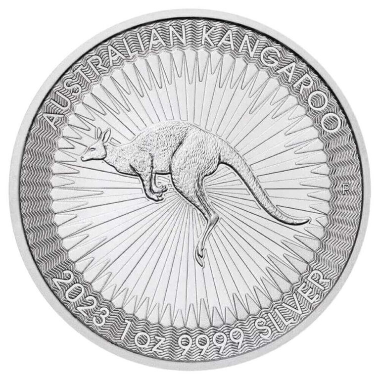 Read more about the article Australia 2023-P $1 1-oz Silver Kangaroo .9999 Fine BU