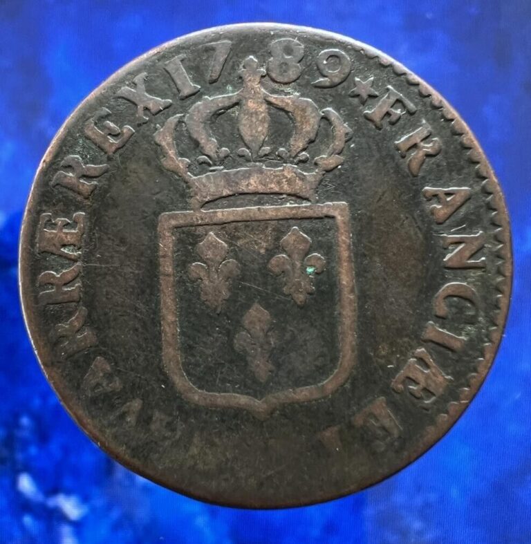 Read more about the article FRANCE LOUIS XVI 1789 SOL GENUINE COIN ORIGINAL MONEY FRENCH REVOLUTION ORLEANS?