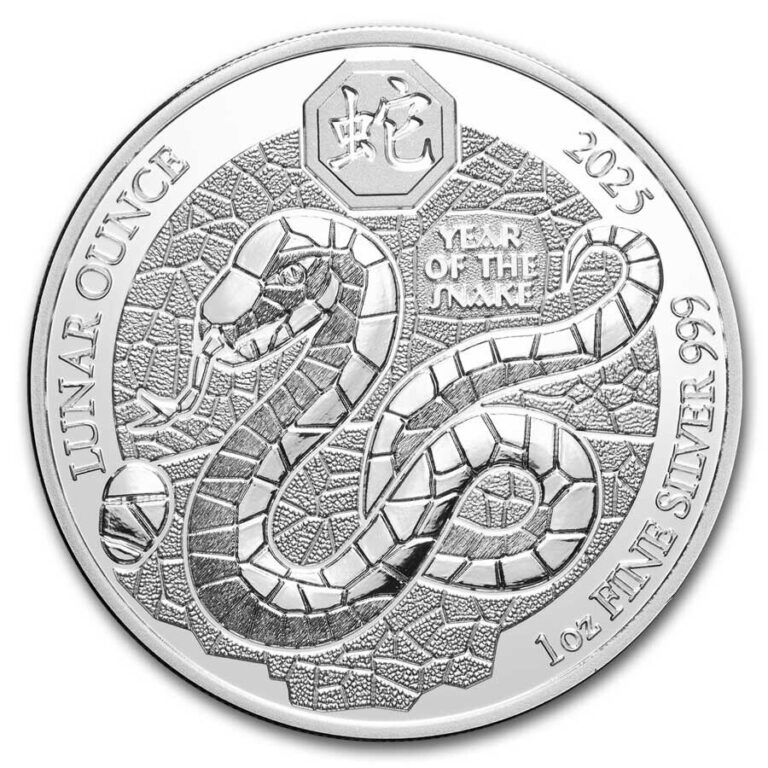 Read more about the article 2025 Rwanda 1 oz Silver Lunar Year of the Snake Proof