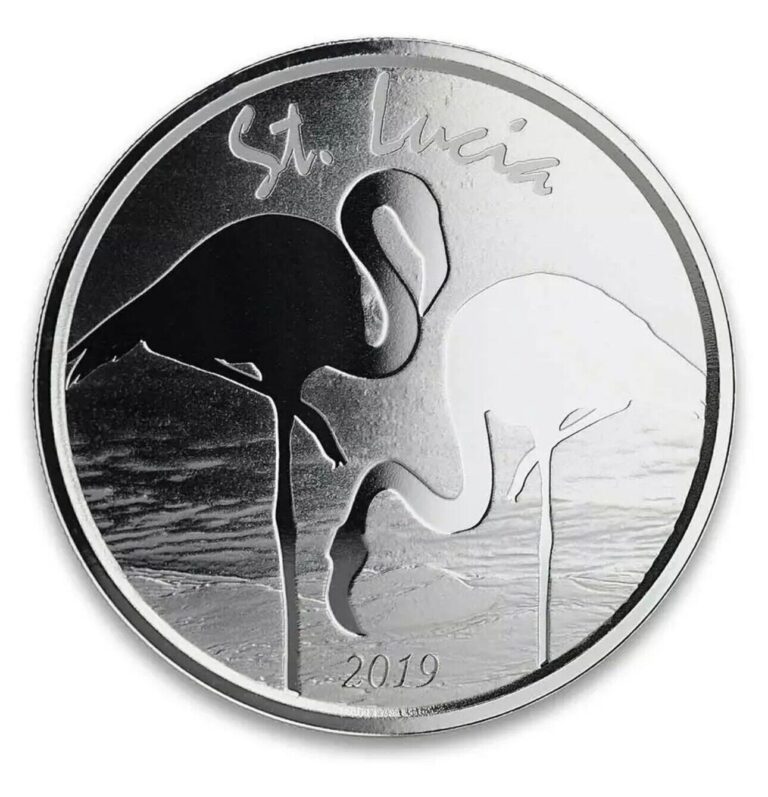 Read more about the article 2019 St. Lucia Flamingo 1 oz Silver BU In Capsule