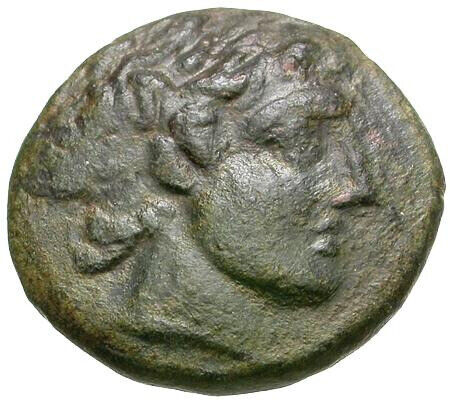 Read more about the article Authentic Thessaly. Phalanna Æ17 / Nymph Ancient Greek Coin