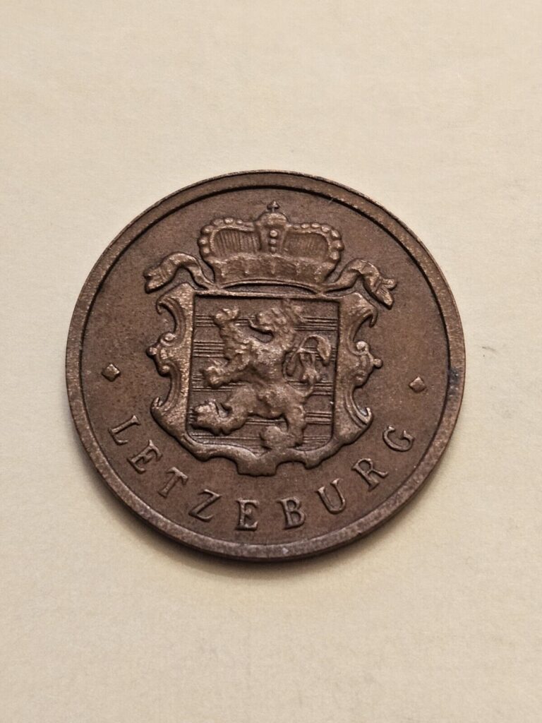 Read more about the article 1947 🇱🇺 LUXEMBOURG LETZEBURG 25 CENTIMES WORLD COIN KM45 VFINE GRADE FREE SHIP