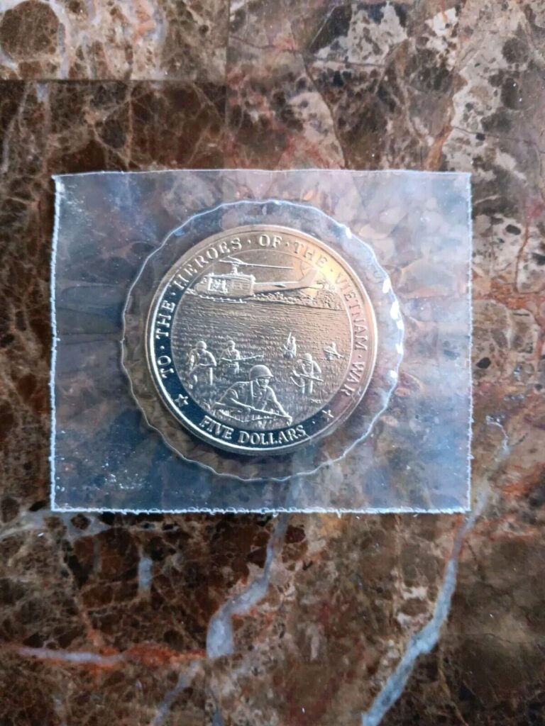Read more about the article Republic Of The Marshall Islands Heroes Of The Vietnam War $5 Commemorative Coin
