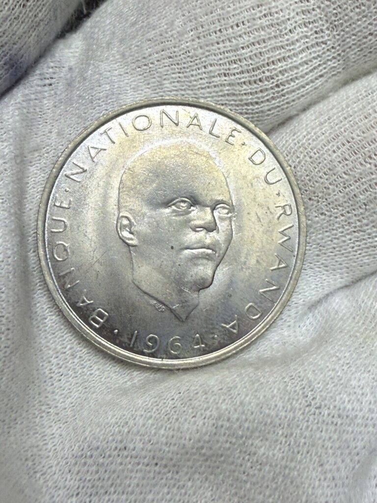 Read more about the article 1964 Rwanda 10 Francs Coin Gem Uncirculated A115