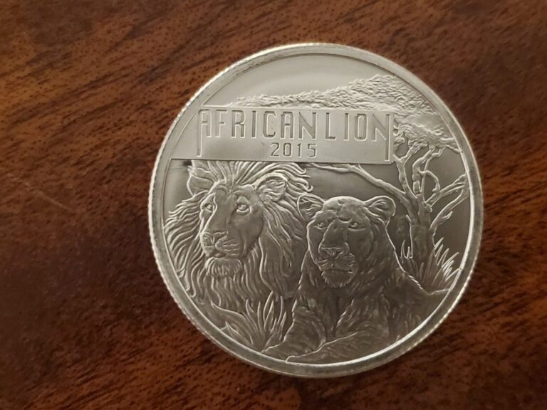 Read more about the article 2015 Burundi African Lion 5000 Francs 1 oz .999 Fine Silver COIN BU