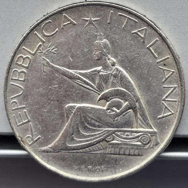 Read more about the article Italy 1961R 500 Lire Italian Unification Centennial Silver Coin