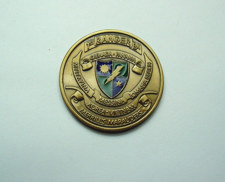 Read more about the article 1st Ranger Bn Grenada-Panama Challenge Coin  !